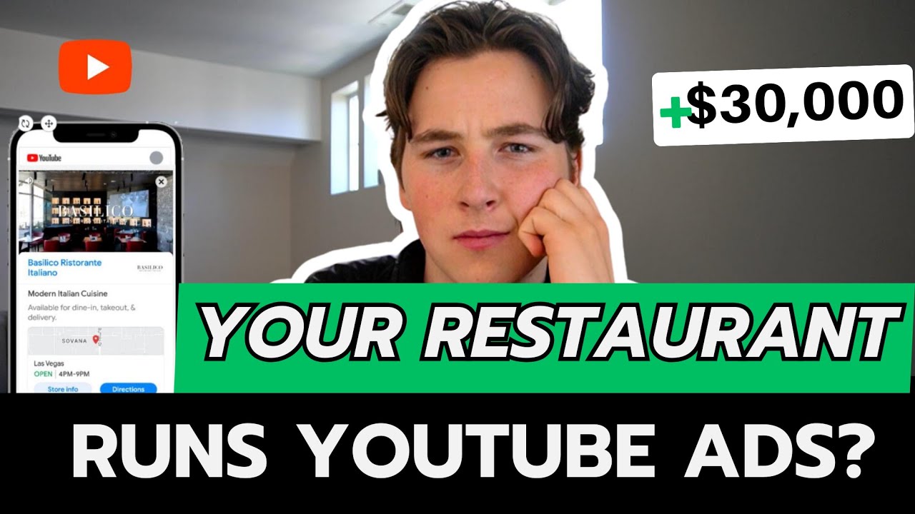 GROW YOUR RESTAURANT'S SALES WITH YOUTUBE ADS! TRACK -- IN-STORE VISITS ✅