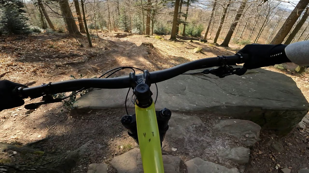 Staubige Trails in Heidelberg  |  Königstuhl MTB