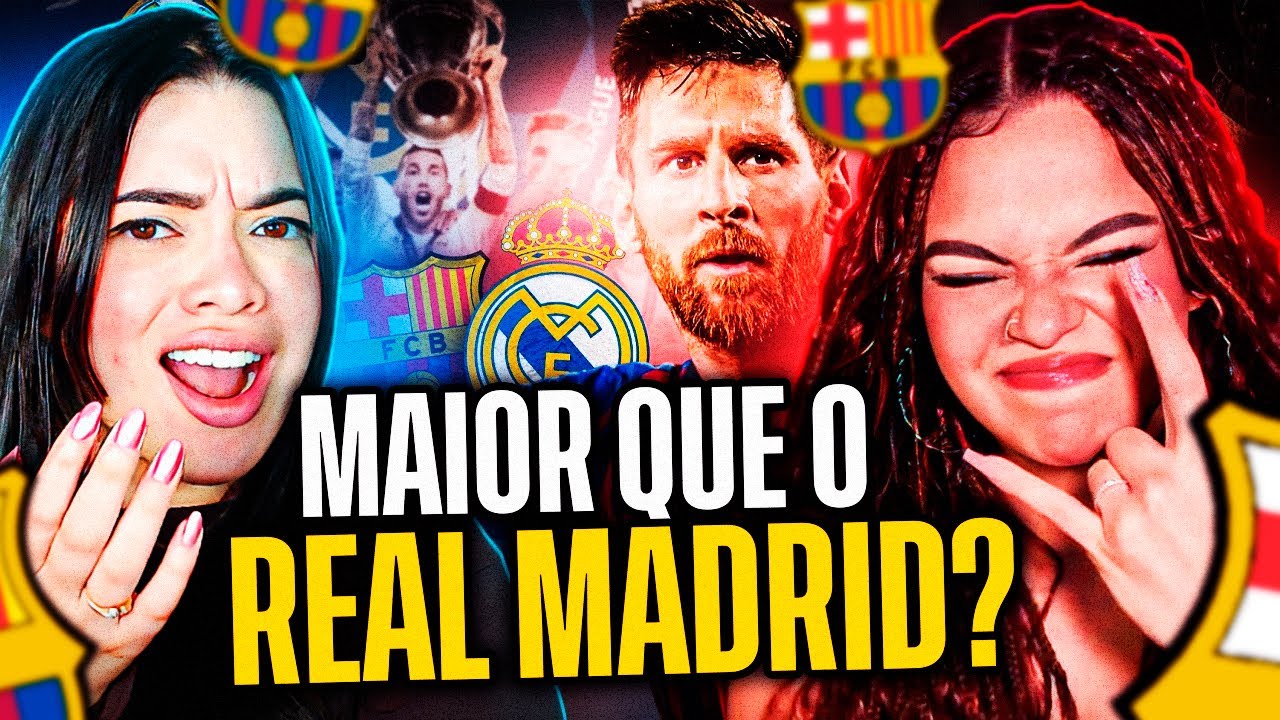 MESSI: O ÚNICO JOGADOR QUE PAROU O REAL MADRID (Mini Documentário) | NAT e VIC MV [REACT]