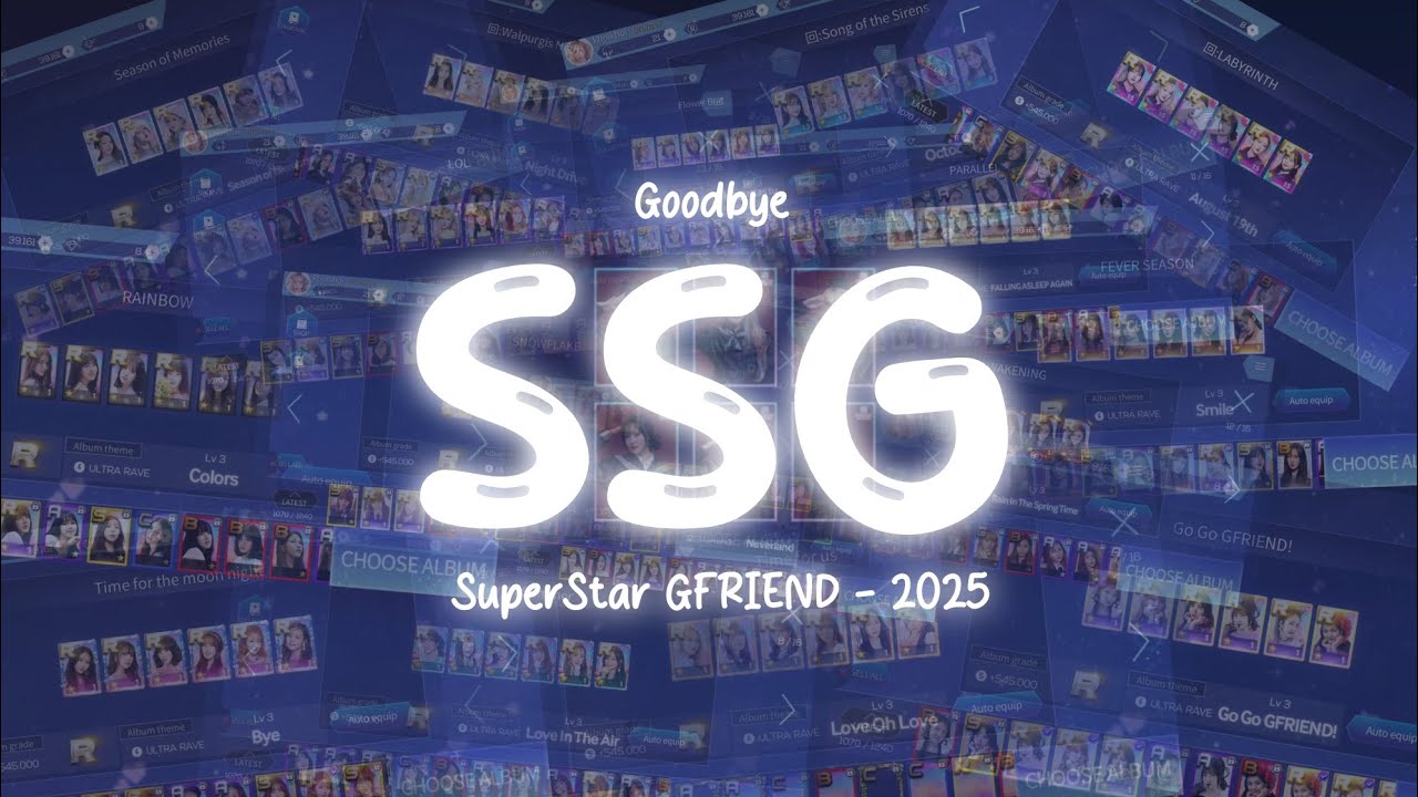 [ SuperStar GFRIEND ] Goodbye SSG - End of Service!