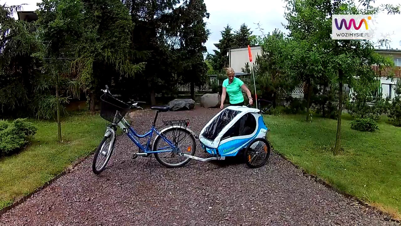 Przyczepka rowerowa Qeridoo KidGoo 2