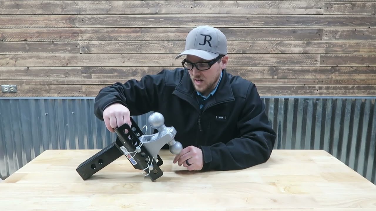 Shocker 12K XR Combo Ball Mount Hitch with 2