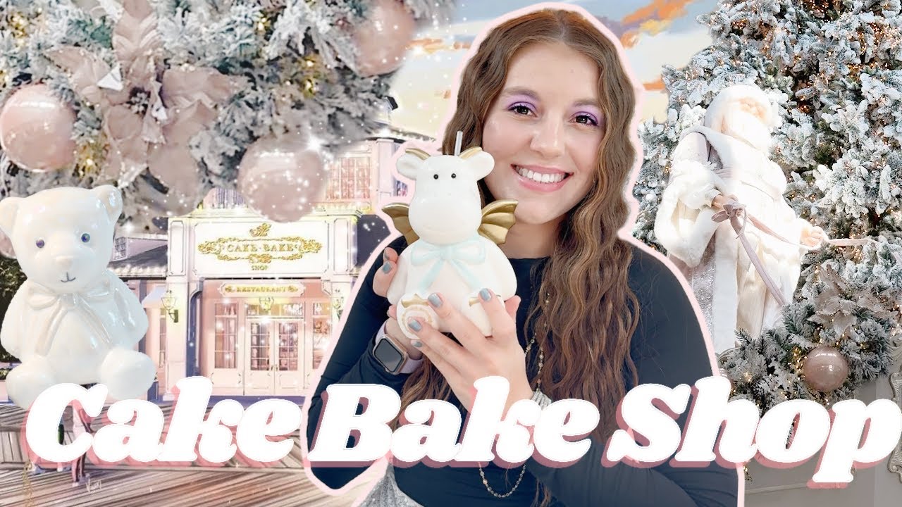 Обзор праздничного магазина Cake Bake Shop 🎄✨ | Рождественский декор и НОВЫЕ праздничные торты 🎂 ...