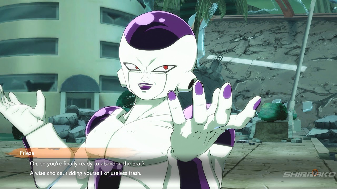 Dragon Ball FighterZ - Frieza Roasts Gohan & Calls Him Useless Trash