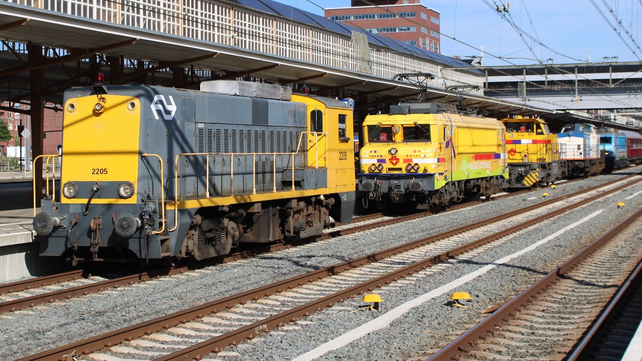 Raildagen de dag van de treinmachinist Line-up in Amersfoort 19-09-2025
