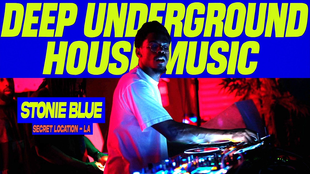 Deep Underground House Set in LA – Stonie Blue (Raw Audio Juneteenth After Hours)