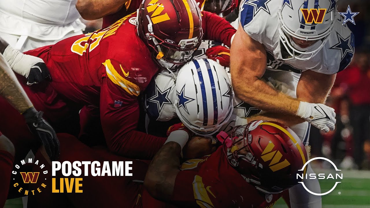 Postgame LIVE: Washington Commanders Fall on Road to Dallas Cowboys | NFL Week 7