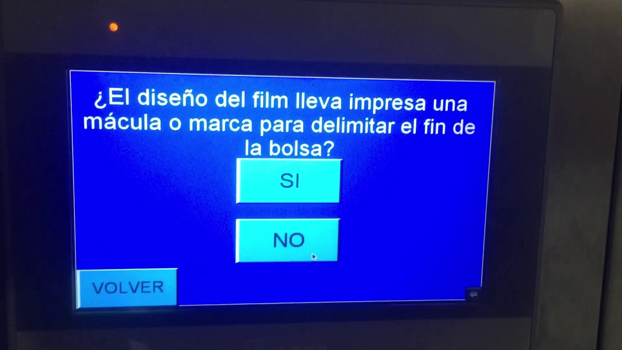 ENVASEF Como editar programa de envasadora Vertical (1&ordf; parte)