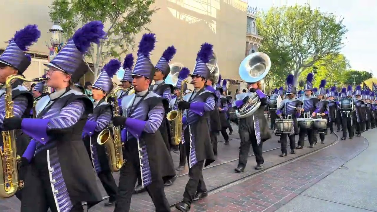 Rancho Cucamonga HS performance at Disneyland 2/2026
