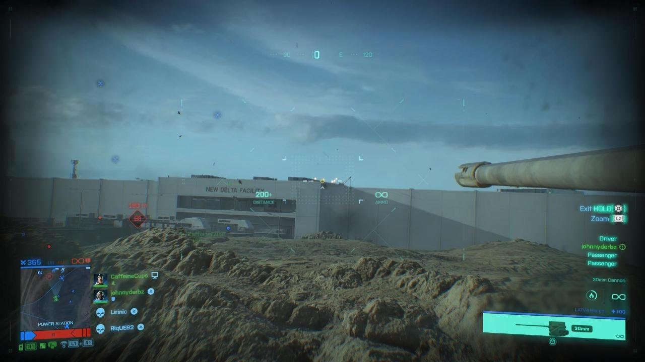 PS5 Battlefield 2042 LTAV 30MM CANNON