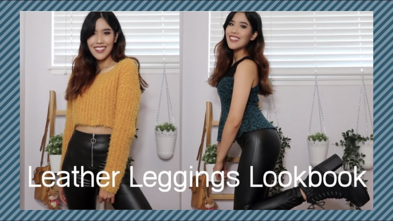 how to style leather leggings ep 1