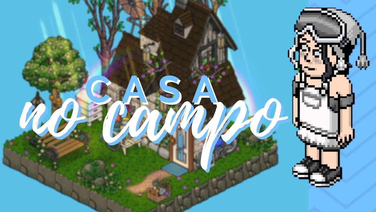Casa no campo🌾💐 Speed Build | #HABBO | Habblet