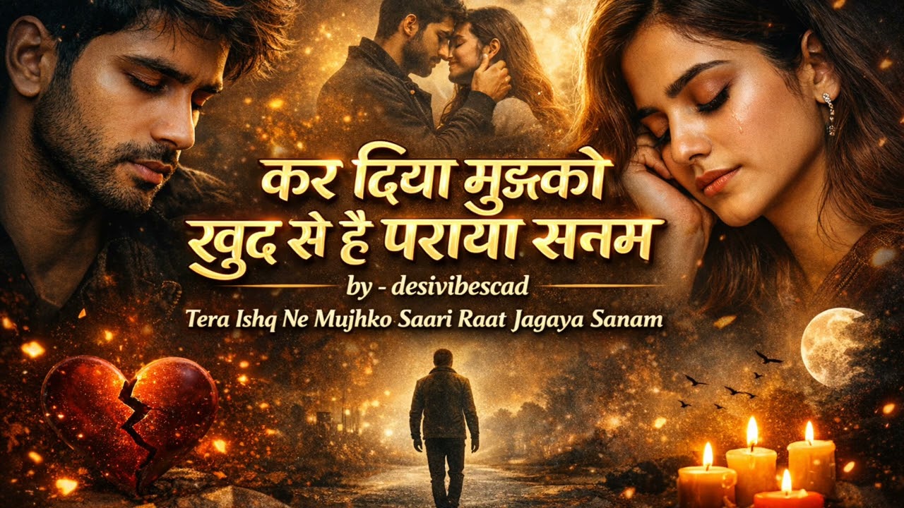 कर दिया मुझको खुद से पराया है सनम - Kar Diya Mujhko Khud Se Paraya | Suno | New Hindi Sad Song 2026