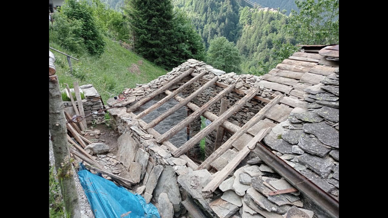 Ristrutturazione Bagno - 1a parte - Baita in Montagna n.3