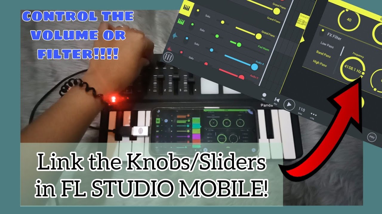 How To Assign Midi Knobs/Sliders in Fl Studio Mobile | FL Mobile Tutorial #4