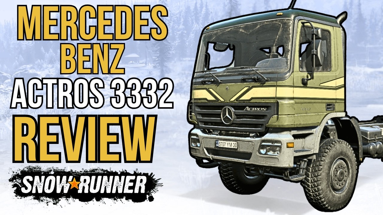 Обзор Mercedes-Benz Actros 3332 &ndash; Создан по-другому