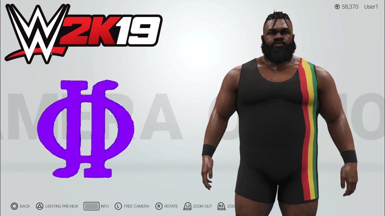 WWE 2K19 ps4/xbox one Odyssey Jones caw