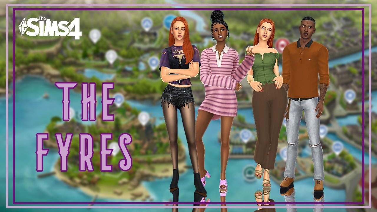 The Sims 4 | Townie Makeovers Ft. The Fyres