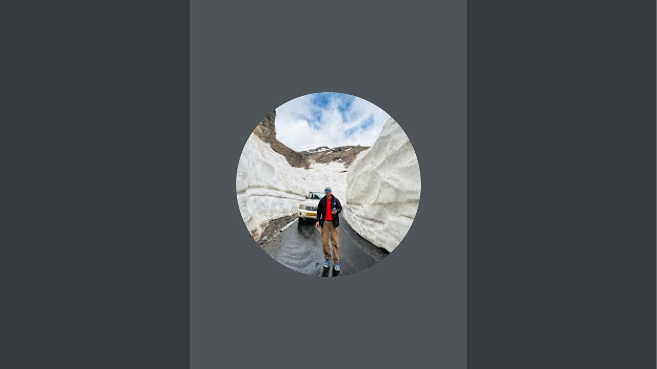 Khem Raj Thakur is live Manali to Rohtang Road