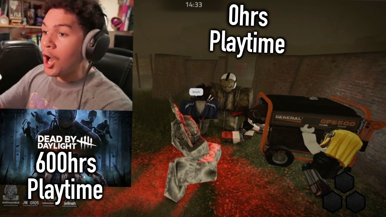DBD player tries Violence District for the first time (Roblox)