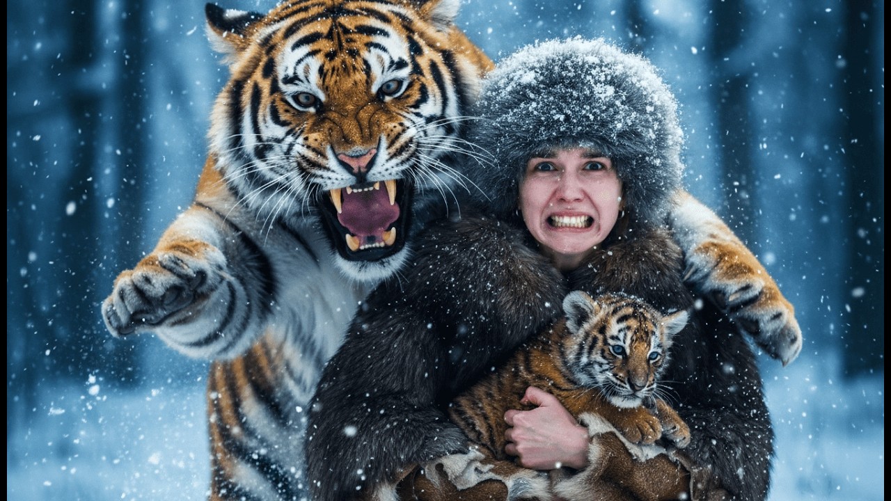 I SAVED A LITTLE TIGER CUB 💓 BUT then something INCREDIBLE happened💥💥💥BIG HUNGRY TIGER