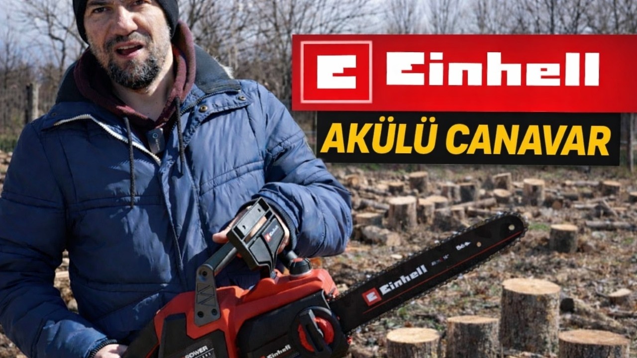 Einhell GP-LC 36/40 Akülü Testere İnceleme | Çalışma Konforum Arttı!