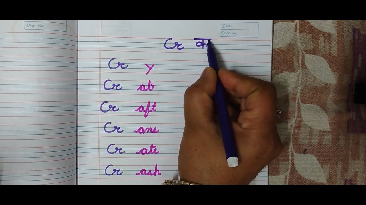 How to teach children blend sound of SL,CR,BR