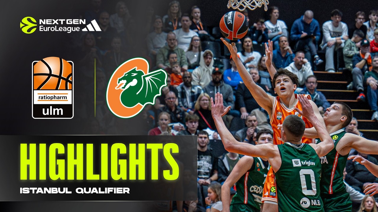 U18 ratiopharm ulm - U18 Cedevita Olimpija Ljubljana | NextGen Ulm 2026 Highlights