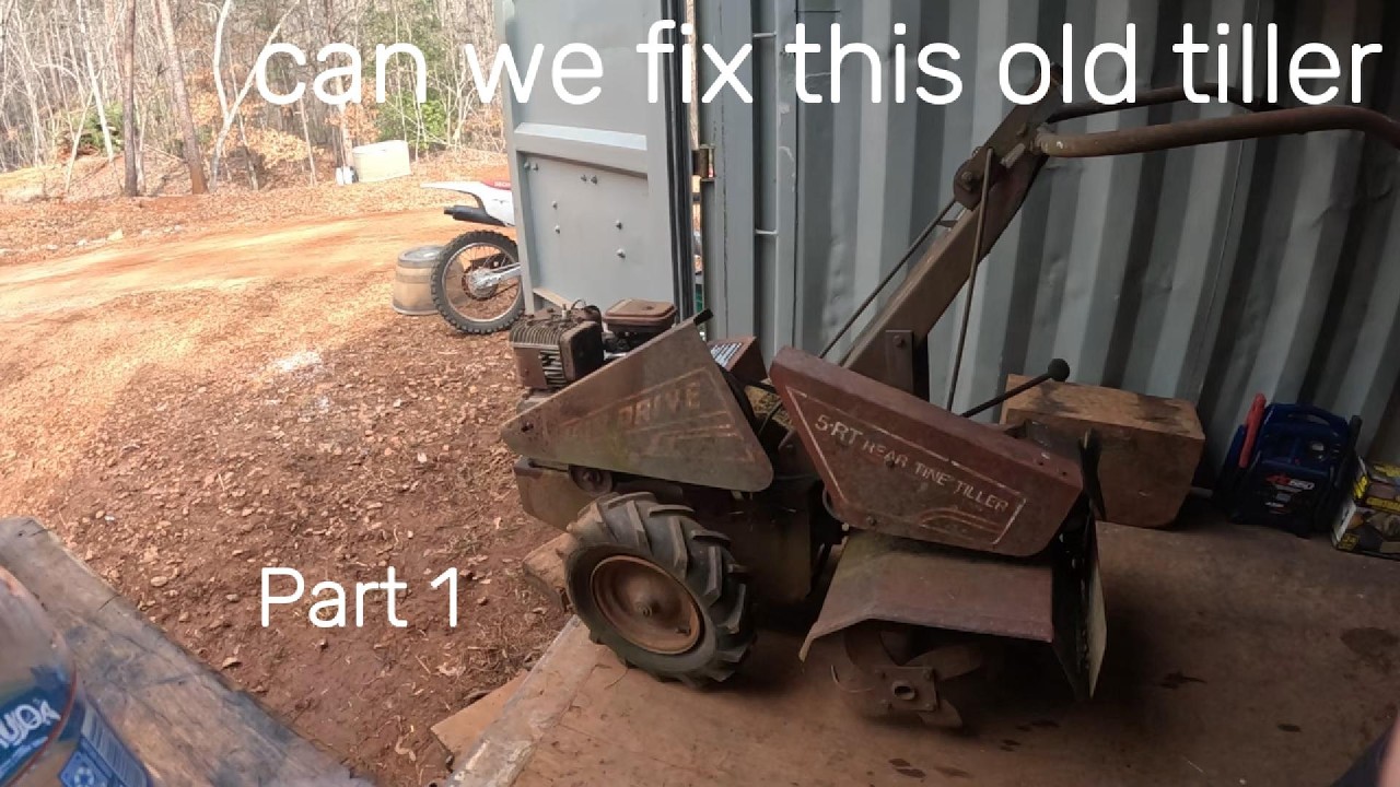 Can we get this old tiller to run? Part 1