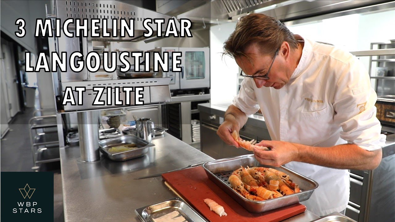 AMAZING LANGOUSTINE DISH at 3 Michelin star ZILTE by Chef Viki Geunes (Antwerp, Belgium)