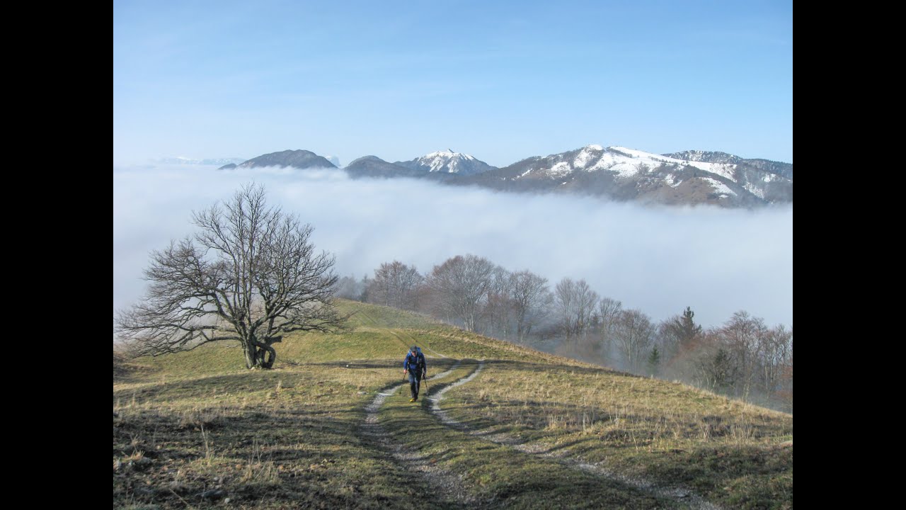 Epion 1422 m  et Morbié 1542 m . Boucle massif des Bauges .