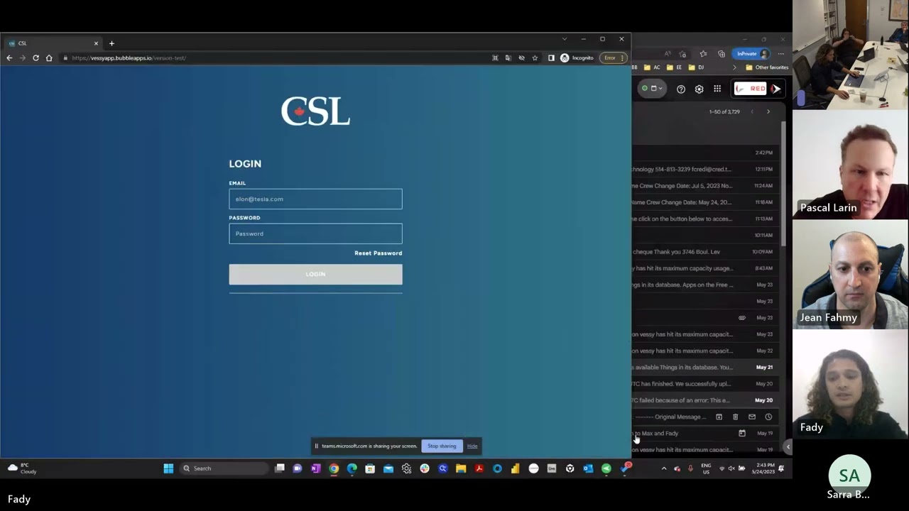 Demo - Maritime Crew Management SaaS (Bubble)