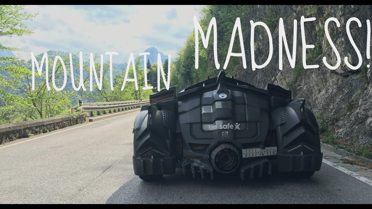 BATMOBILE IN THE ALPS!
