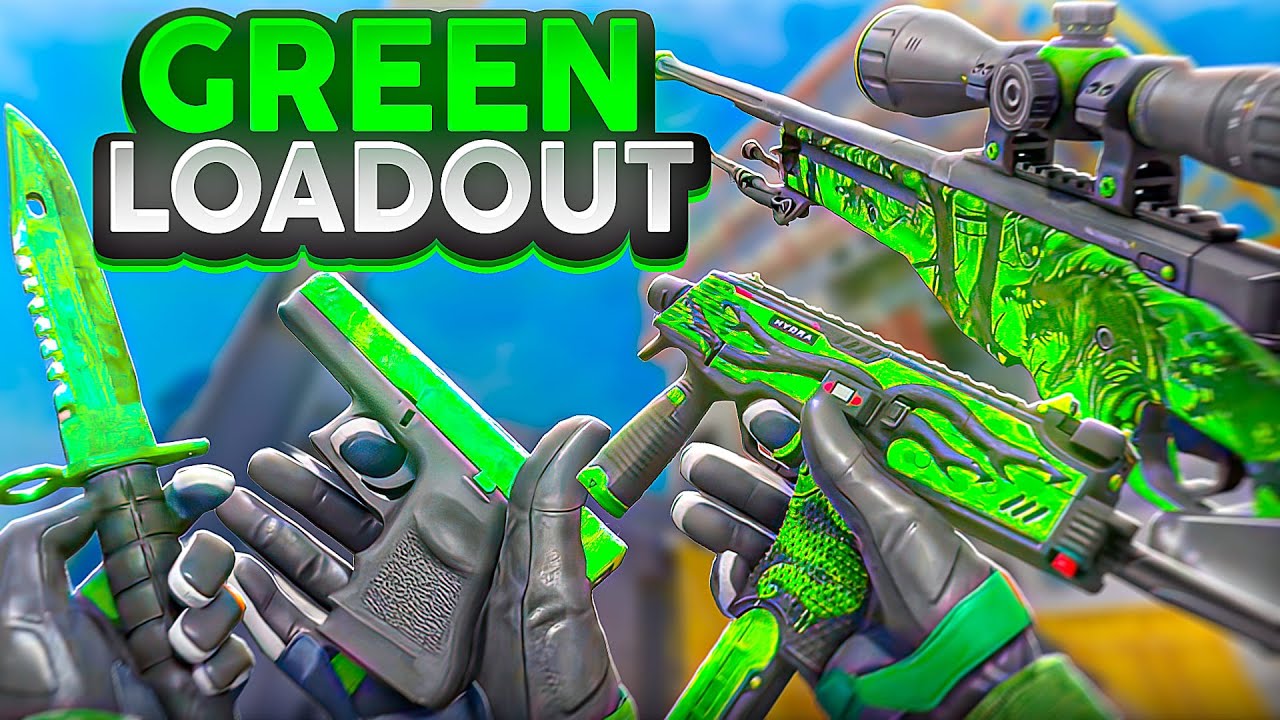 Evrenin En İyi *YEŞİL ENVANTERİNİ* Dizdim! (490.000TL) | AK-47 Ice Coaled Çekiliş