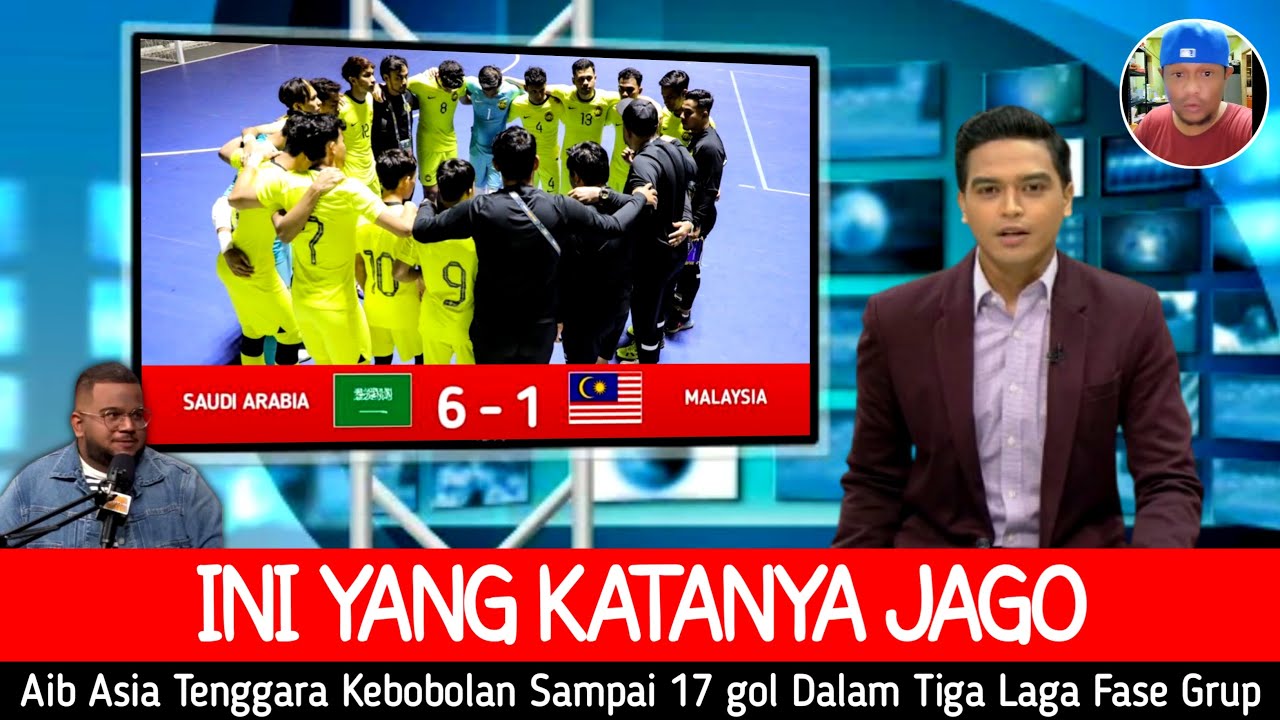 WAJAR BELUM PERNAH LOLOS ASIA ● Sekalinya Lolos Langsung Disiksa Sampai 17 Gol Dalam 3 Laga !!!