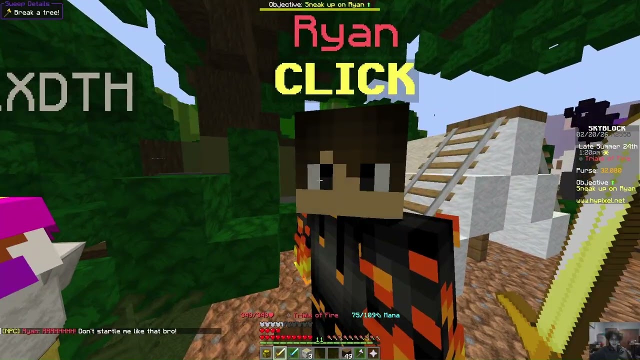 Hypixel skyblock epidode 5  Foraging