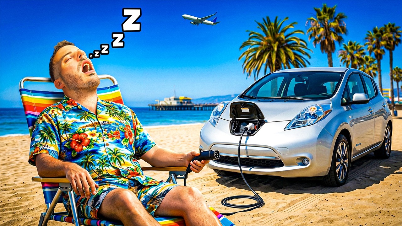 La PIRE voiture ÉLECTRIQUE pour partir en VACANCES (un calvaire 😭)