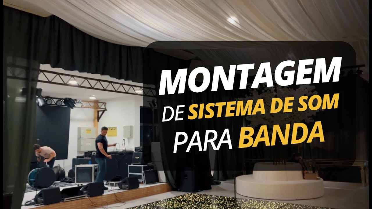 Equipamento de palco COMPLETO! |  Mesa de som UI24r