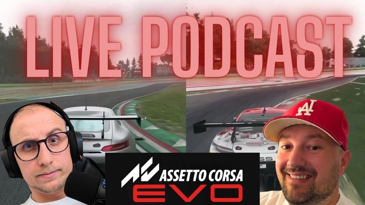 Podcast LIVE: Assetto Corsa EVO z Patrykiem Lipką!