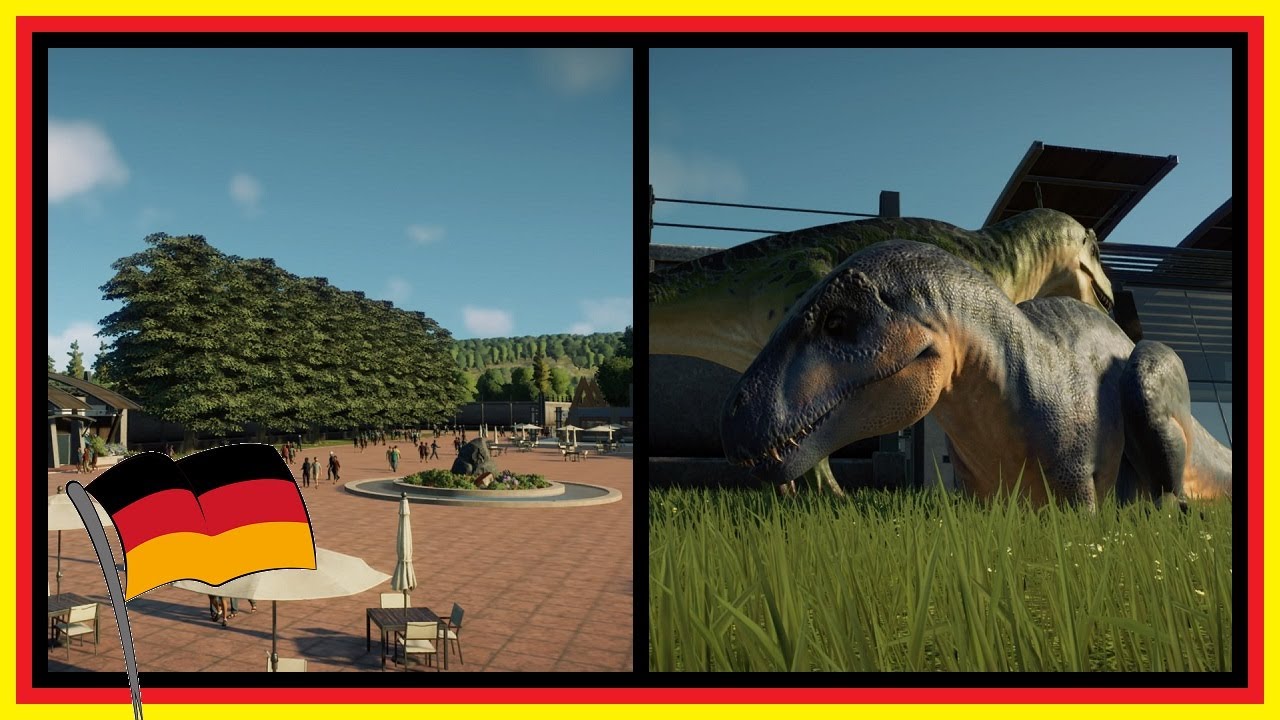Building JURASSIC WORLD GERMANY || Jurassic World Evolution 2