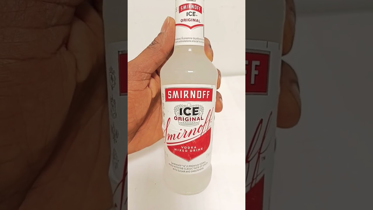 vodaka mix Smirnoff ice drink product of Italy