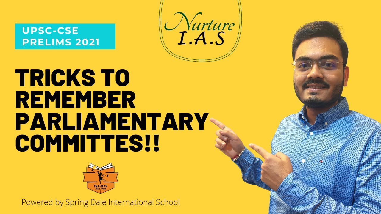 Episode 14 - Tricks to remember Parliamentary Committees | UPSC 2021