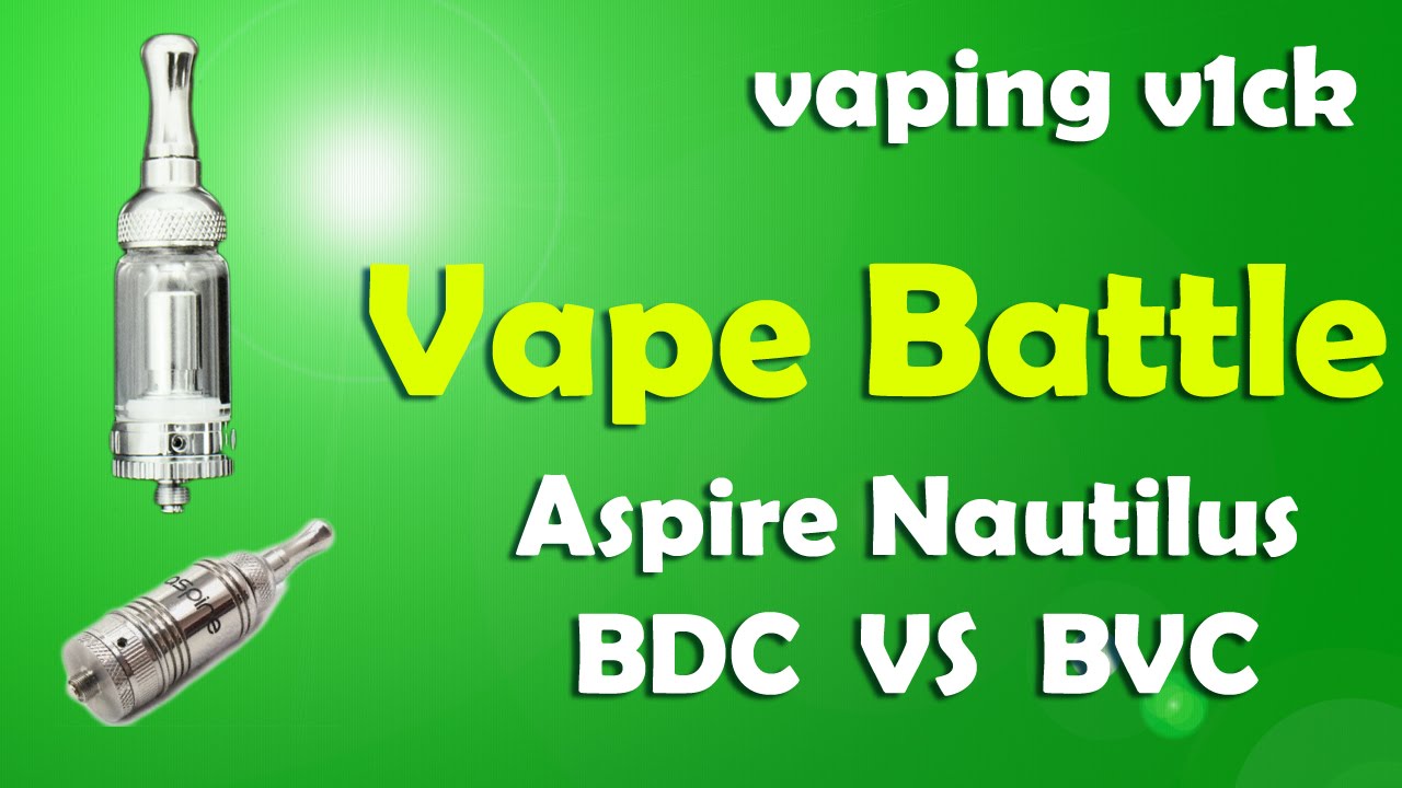 Vape Battle - New Nautilus BVC vs Old BDC Atomiser Heads