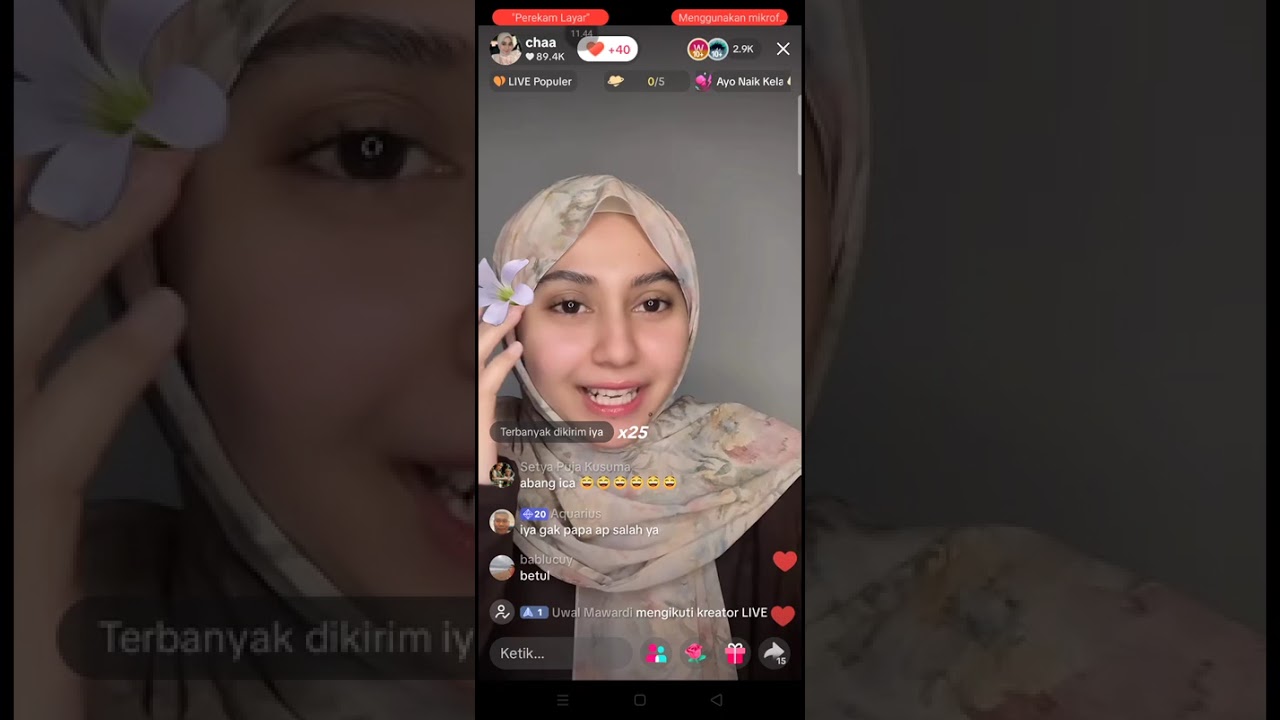 live ichaa dini hari 2 Maret 26