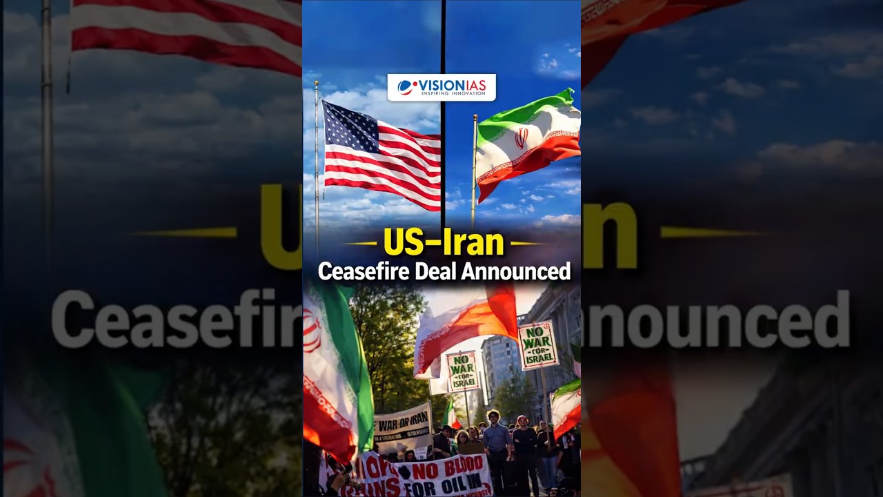 US&ndash;Iran Ceasefire Deal Announced, Strait of Hormuz Reopens Amid Global Reactions