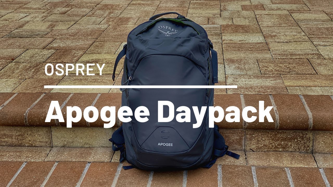 Osprey Apogee Daypack Review - Comfortable and Lightweight 28L EDC / Minimal Travel Bag