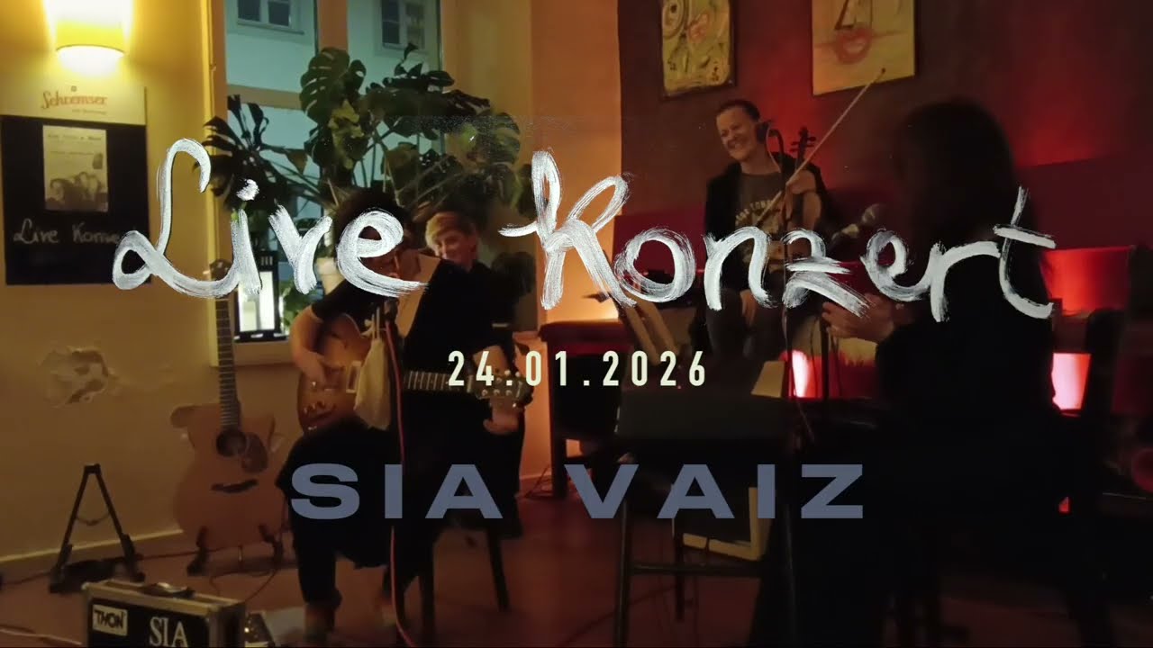 Sia Vaiz live - LP-Präsentation 