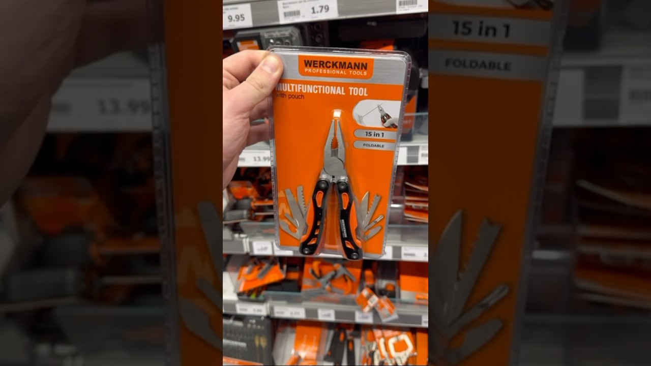 Je teste une pince 15 en 1 ⚒️ #essai #test #outillage #pince #action #outil #shorts￼