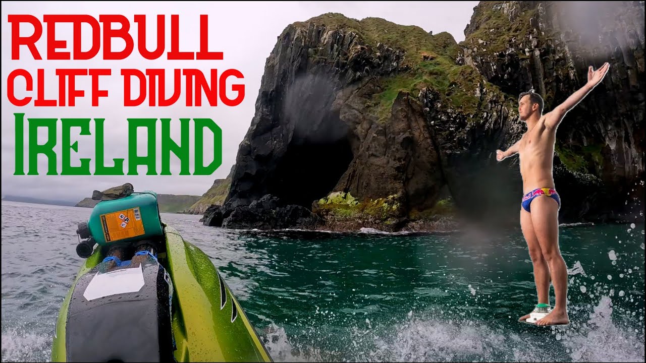 REDBULL Cliff Diving on the Superjets turns DISASTER in The ATLANIC, self rescue! ☠️