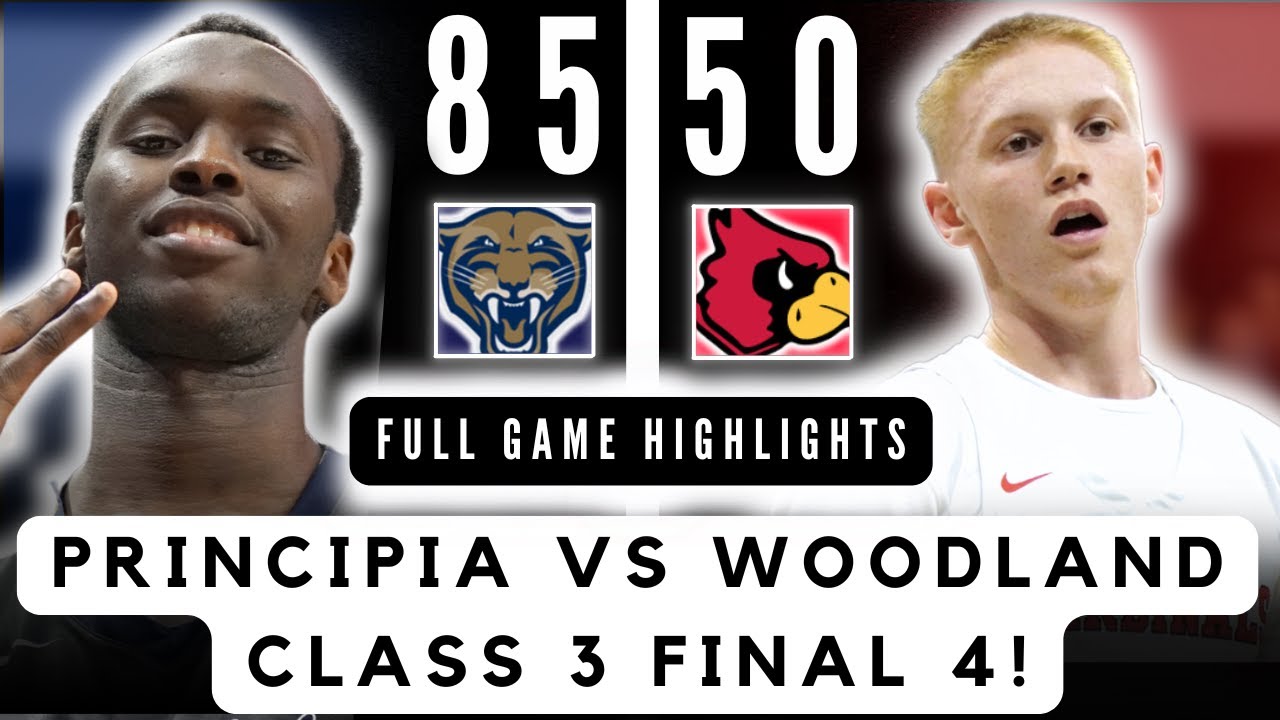 PRINCIPIA vs WOODLAND | 2025 MSHSAA Final 4 | Full Game Highlights!